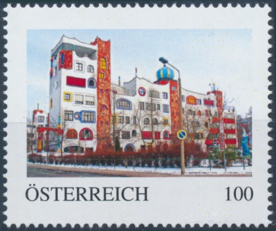 8140260 - PM - Personalisierte Marke - Friedensreich Hundertwasser Architektur **